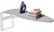 Ivation Wall-Mounted Ironing Board | Foldable 36.2” x 12.2”, Fold Down Ironing Station for Home, Apartment &, Easy-Release Lever, Removable Cotton Cover & Dorms, Mounting Hardware Included