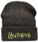 Reflektierende Mütze für Kinder : Lausbub - Strickmütze für Jungen & Mädchen - Ski Wintermütze Reflektor Beanie (One Size - Reflex Black)
