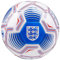 England FA Football - Soccer Ball for Adults Teenagers Kids Training Football Size 3, 4 or 5 - England Merchandise (White/Blue, Size 3)