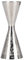 Jigger medidor de cócteles, Jigger de cóctel, taza medidora de licor, herramienta de coctelería 30 ml 45 ml Hermoso Jigger de acero inoxidable con escala Bebida Taza medidora de