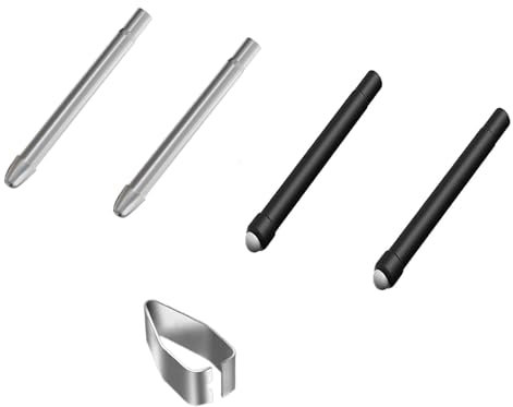 ZIDDAR Preciso Punta Capacitiva 4Pack Per Pro7 6 5 4 Laptop Touch Pen Facile Accesso Capacitivo Penna di Ricambio Punte di Ricarica