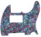 Mtlavishness Abalone Style Acrylic Humbucker Pickguard Replacement Decor Attractive And Eye Catching With Delicate Abalone Pattern Lightweight And Slim Can Protect Guitar For TL