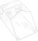 Doorbell Cover, Waterproof Transparent Ring Doorbell Cover, Easy to Install Door Bell Button Protective Guard with Double-Sided Adhesive Tape Box Only Ring