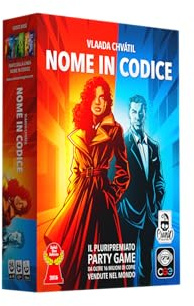 Cranio Creations - Codename, zweite Ausgabe | Der große Kult der Party Game of Wort! - 4-8 Spieler - Partyspiel - 15 Minuten - Alter 10+ - Ausgabe in italienischer Sprache