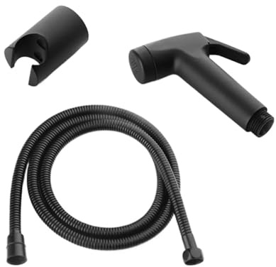 WC-Douche Bidetkopf Handbrause Schlauch Spray Kit Dusche WC Bidet Wasserhahn Sprayer Duschdüse FüR Reinigung SpüLe, Badezimmer Ecke, Toilette