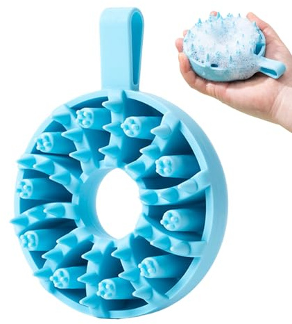 Brosse à Shampoing Accessoire de Toilette et de Nettoyage | Grattoir Massant Cheveux Mouillés Avec Shampoing pour Dortoir Hôtel Maison Salle de Bain Père Mère Petite Amie Femmes