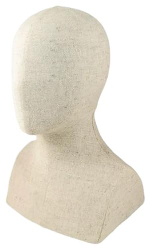 Manikin-Kopf, professionelles Präsentationswerkzeug, Mannequin-Kopf, Perücken-Display, Kosmetikständer, Modell, für Schals, Kopfhörer, Haarteile, Schmuck, Hüte, Brillen, Haar-Accessoires