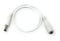 MainCore 1m long White 5.5mm x 2.1mm DC Power Extension/Extender Cable Lead for CCTV, Security Cameras, Monitor, LED Signs..etc (Available in 0.5m 1m 1.5m 2m 3m 5m 10m) (1m)