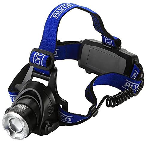 Alyco - Linterna recargable frontal CREE LED, 10W IP20-190562