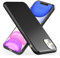 NALIA Coque Rigide Compatible avec iPhone 11, Slim Hardcase Finition Mate Mince Housse Protection Dure, Anti-Choc Cover Case Plastique Telephone Portable Bumper Etui Protege, Couleur:Noir