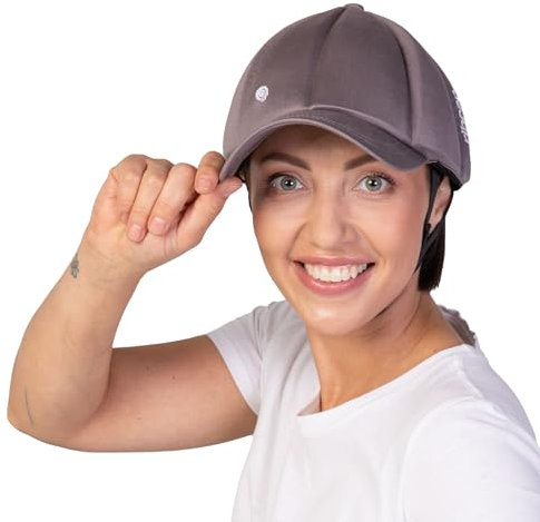Ribcap Baseballmütze Medizinischer Schutzhelm – Sicherer und Stilvoller Kopfschutz für Sturzgefährdete| Ideal für Epilepsie, Erwachsene, Senioren und Aktivitäten | S/M (53-58cm)