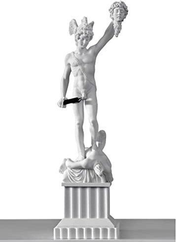 Statue von Perseus mit dem Kopf der Medusa