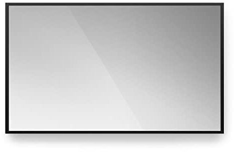 Klarstein Infrarotheizung, Infrarot Spiegelheizung Standgerät, Infrarotheizung mit Thermostat, Heizung mit Erkennung Offener Fenster & App-Control, Heater CO2-Frei, IP24 Infrarot Heizgeräte, 750 W