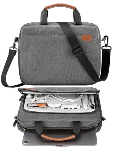 MoKo 9-11 Inch Tablet Sleeve Case, Protective Handle Shoulder Bag Fits 11inch iPad Air M3, iPad A16 2025, iPadPro M4/Air 5/4th 10.9, iPad10/9/8/7th 10.2, Tab S8/S9 11, Gray