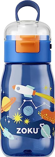 Zoku Bouteille Flip Gulp pour enfants 475ml - Space Kids
