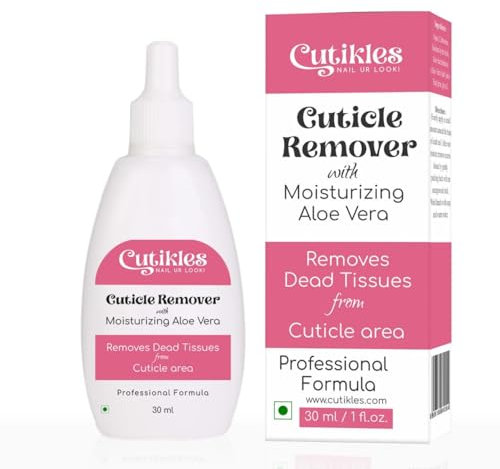 CUTIKLES - Nagelhautentferner mit feuchtigkeitsspendender Aloe Vera Entfernt abgestorbene Gewebe aus dem Nagelhautbereich Professionelle Formel - 30 ml