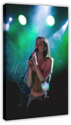 Lizzy McAlpine Poster (2) Leinwand Poster Wandkunst Dekor Druck Bild Gemälde für Wohnzimmer Schlafzimmer Dekoration Rahmenstil 60 x 90 cm