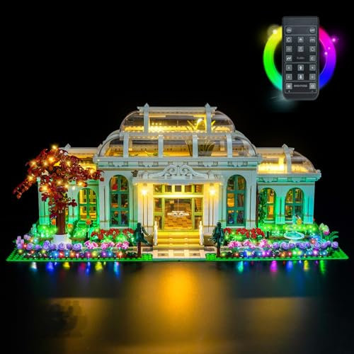 Fernbedienung Led Licht Set für Lego 21353 The Botanical Garden (Nicht Lego), Dekorationsbeleuchtungsset für Lego The Botanical Garden