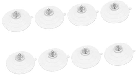 Amosfun Tassenabstandshalter Für Glastische 8 Stück Tassen Mit Gewindehaken Zur Fenstermontage Starker Halt