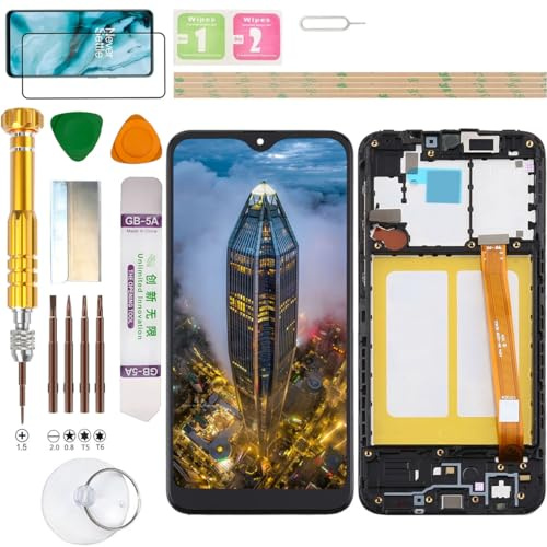 Gadget Troops LCD-Bildschirm-Montage für Samsung Galaxy A20e SM-A202F/DS, A202F, A202K Bildschirm-Ersatz-Kit