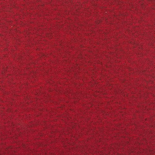 Teppichfliesen selbstliegend Schlinge Schatex Living (4 Fliesen = 1 m²) (Rot, 1 Fliese)