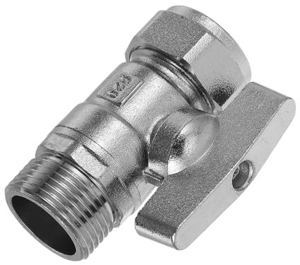 VILLCASE Floor Heating Pipe Fittings Connector Kit for Ball Valve Geothermal Tube Fittings for Underfloor Heating Manifold