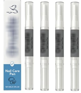 4pc Nail Fungus Pen - Anti Fungal Pen - Nail Care pen - Nail Serum For Strengthener - Natural Ingredients Nail Serum for Fungus & Ingrown & Thick Nail