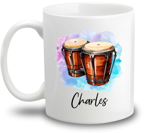 Bongo Kaffee-Becher Neuheit Geschenktasse Einzigartig Keramik Kaffeetassen Geschenk-Idee Für Weihnachten Geschwister Vatertag 330ml