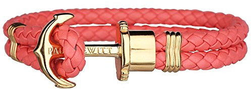 Paul Hewitt - Bracelet Cordon - Acier Inoxydable - 21 cm - PH-PH-L-G-CB-XXL