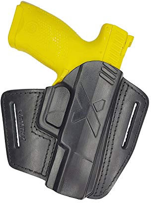VlaMiTex U5 Schnellziehholster Gürtel Holster für CZ P-07 und P-10C