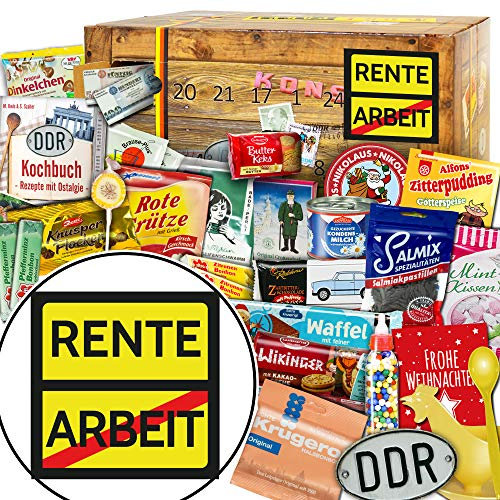 Rente + Adventskalender DDR + Adventskalender für Rentner 2024 2025