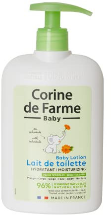 Corine de Farme Lait de Toilette Hydratant au Calendula Apaisant - 500 ml, 1 Unité (Lot de 1)