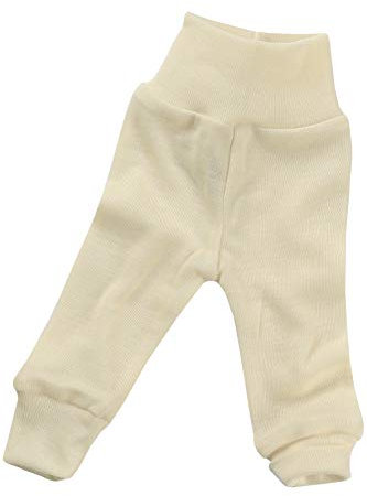 Engel Natur, Frühchen Nabelbund Hose, 70% Wolle (kbT), 30% Seide (50, Natur)