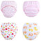 Baby Töpfchen Trainingshose 4er Pack Wasserdicht Baby Lernwindel Trainerhosen Unterwäsche Windeln Windelhose zum Toilettentraining Töpfchentraining