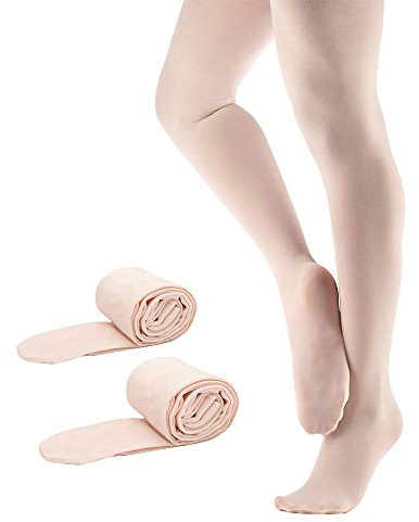 NEWCHAO Danza e Balletto Collant Calze per Ballerine per Bambine Bambini e Adulti XS-L