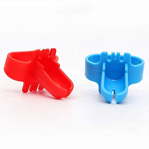 Gshy Corbata de globo de látex Nudo de empollón rápido Nudo fácil Herramienta de fiesta de boda Accesorios para globos 5 piezas Color aleatorio