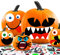 Halloween Kürbis Sticker Deko, 35 Lustige und Klassische Kürbisausdrücke Aufkleber Trick Or Treat Aufkleber Party Gefälligkeiten für Halloween Kürbis Festival Party Dekoration