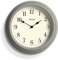 JONES CLOCKS® Venetian wanduhr | Klassische runde Uhr | 30cm | Grau | Arabische ziffern | Traditionelles Design, ideal für küche, Wohnzimmer oder Schlafzimmer