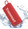 Tronsmart Trip - Mini speaker Bluetooth portatile, Bluetooth 5.3, 20 ore di riproduzione, AUX, microfono, impermeabilità IPX7, wireless, per ambienti esterni, doccia, spiaggia, bici e viaggi, rosso