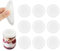 Lot de 9 Couvercles de Pots de Yaourt, Couvercles de Pots de Yaourt en Plastique pour Couvercles de Rechange en Plastique pour Stockage Aliments Stocker les Articles Ménagers (6,8 cm)