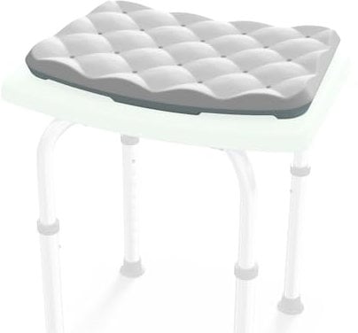 Dr. Maya Wasserdichtes Sitzkissen für Duschstuhl, Badewannenkissen für Senioren und Behinderte, Kissen für komfortables Baden, passt auf die meisten Duschstühle und Duschbänke