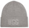 UGG Herren Mütze mit 3D-Logo, Hellgrau, Einheitsgröße