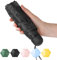 Chakipee Mini Paraguas plegable para el sol Pequeño Viaje 6 Varillas con Puesto de Paraguas y 260T Negro Revestimiento - de Secado Rápido y Resistente a los Rayos UV