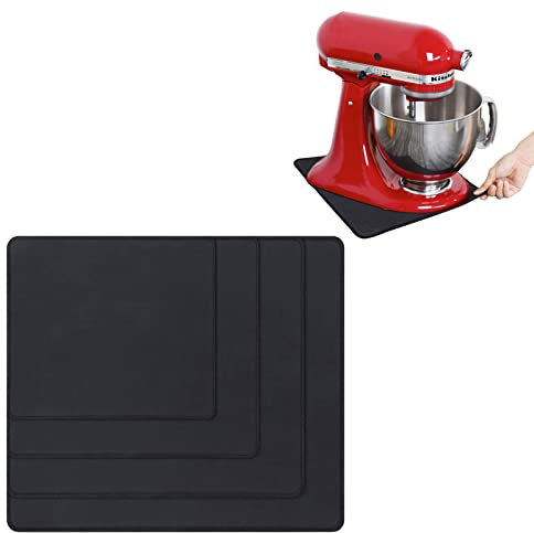 Alfombra de café de cocina, con reverso de goma, adecuada bajo la cafetera, alfombra para cocina, electrodomésticos, licuadora, tostadora y freidora de aire (16 Pulgadas)