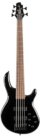 Cort Artisan Series C5 Deluxe - Basso a 5 corde, colore: Nero
