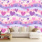 Fototapete Abbildung Herz Tapete, 300 x 210 cm Tapete Tapete Fototapeten Vlies Tapeten Vliestapete Wandtapete moderne Wandbild Wand Schlafzimmer Wohnzimmer Rosa Lila Fototapete