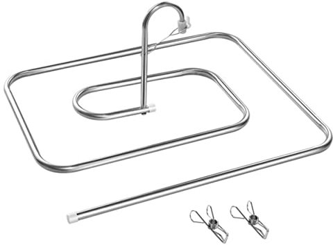 MUSISALY 1 Satz Spiraltrockengestell Puzzle-Lampenschirm Spiralaufhänger für Decken Foldable Drying Rack multifunktionaler kleiderständer Aufhänger mit Clips Decke trocken Aufhänger