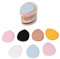 Lot de 6 éponges de maquillage pour le visage – Mini éponges de maquillage pour fond de teint, outils de maquillage, crème en poudre, vrac et 6 pièces