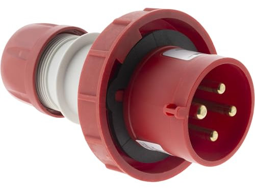 Enchufe macho IEC309 3P+T 32A - Zenitech