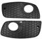 RESPUNEKBAH Para VW para Jetta para Golf 5 MK5 GTI 2006-2009 Bisel De Faro Antiniebla Delantero Rejilla Inferior Cubierta Faro Antiniebla 1K0853666P 1K0853665S Accesorios para El Auto